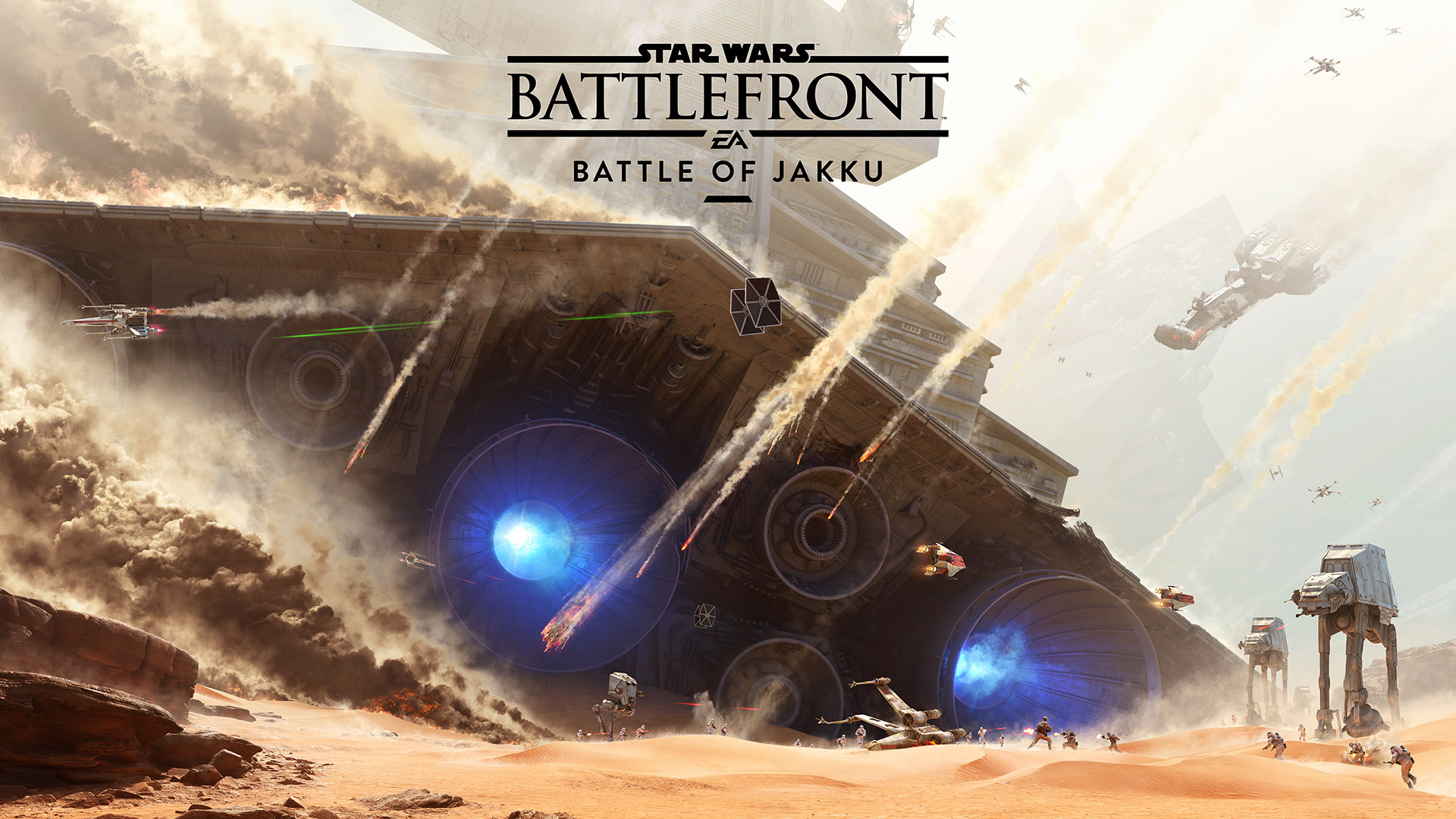 Star Wars The battle of Jakku – Let me picture that for you – (Battlefront Ultra 1440p 60 FPS)