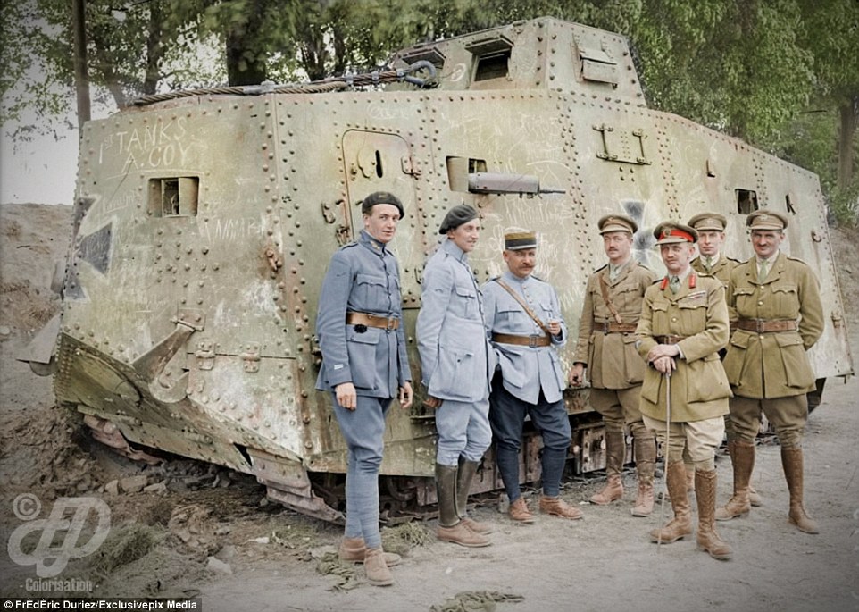 BF1 History: The trenches in colour of the French army