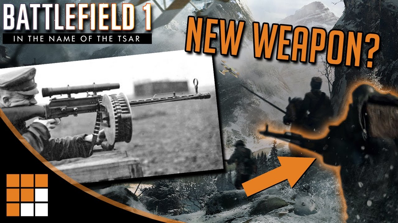Battlefield 1: New MG14/17 Weapon Confirmed for Russian DLC?