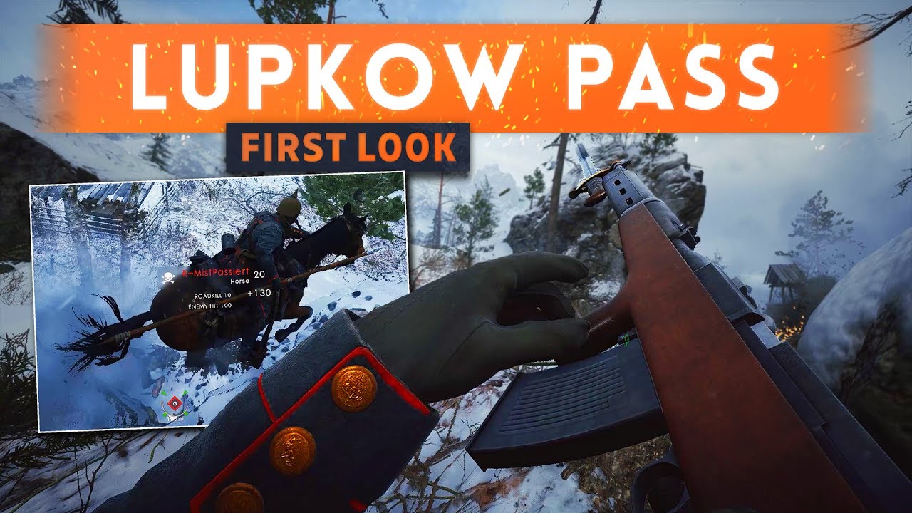 Lupkow Pass on Battlefield 1’s CTE This Weekend? In the Name of the Tsar DLC Maps Coming