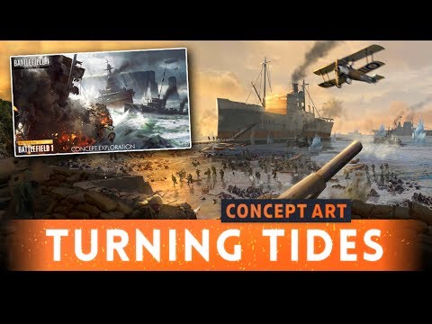 GALLIPOLI MAP REVEALED! – Battlefield 1 Turning Tides DLC Concept Art