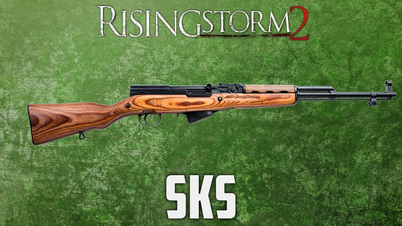 SKS from Rising Storm 2 vs the real gun