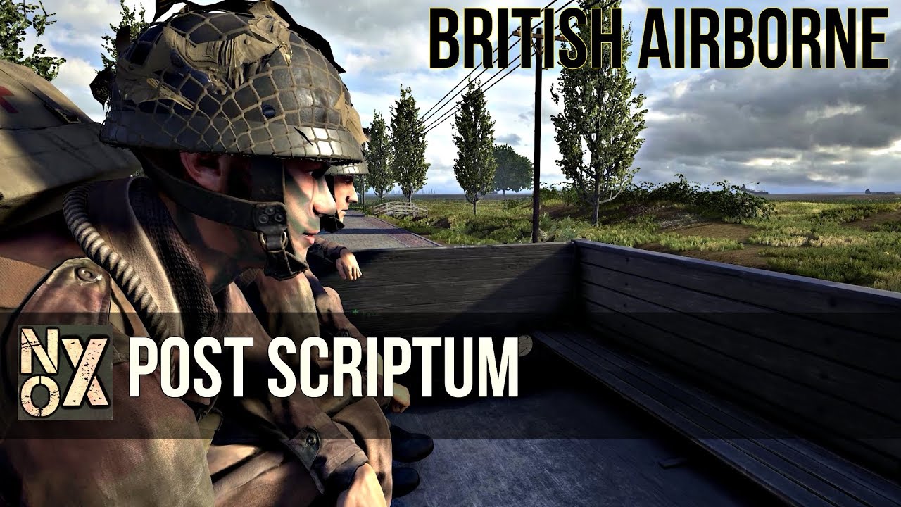 POST SCRIPTUM: BRITISH AIRBORNE | 4k GAMEPLAY