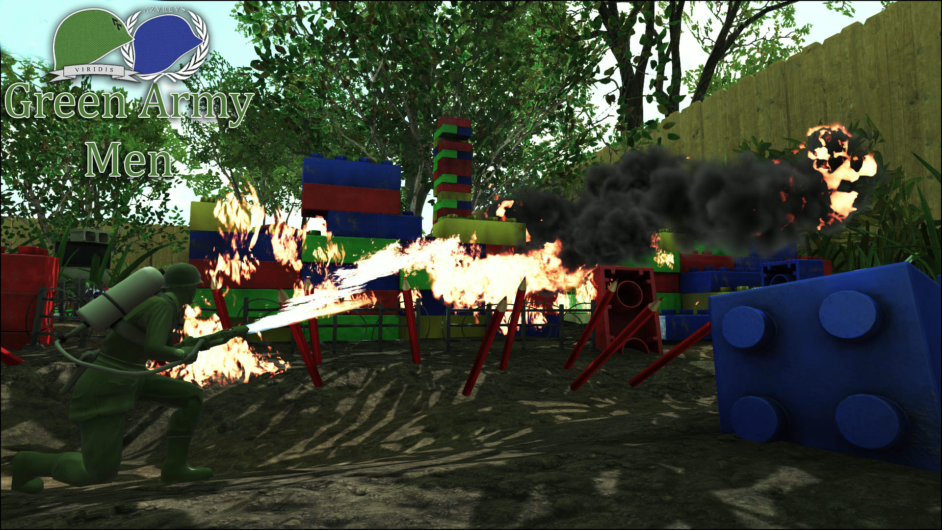 THE RS2 POWERBITS GAMETEAM GREEN ARMY SERVER IS SPAWN!!