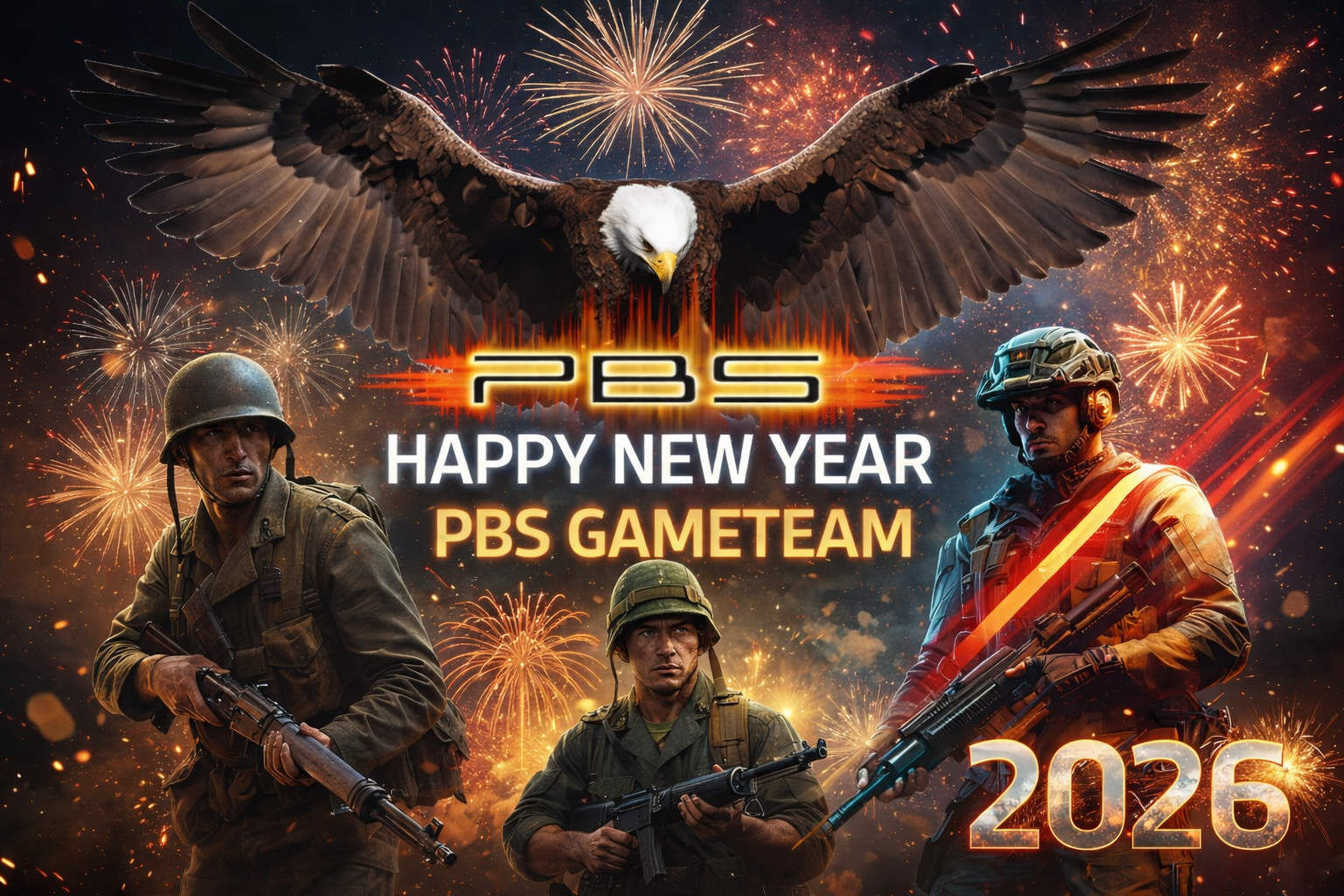 HAPPY NEW YEAR 2026 PBS GAMETEAM!!!
