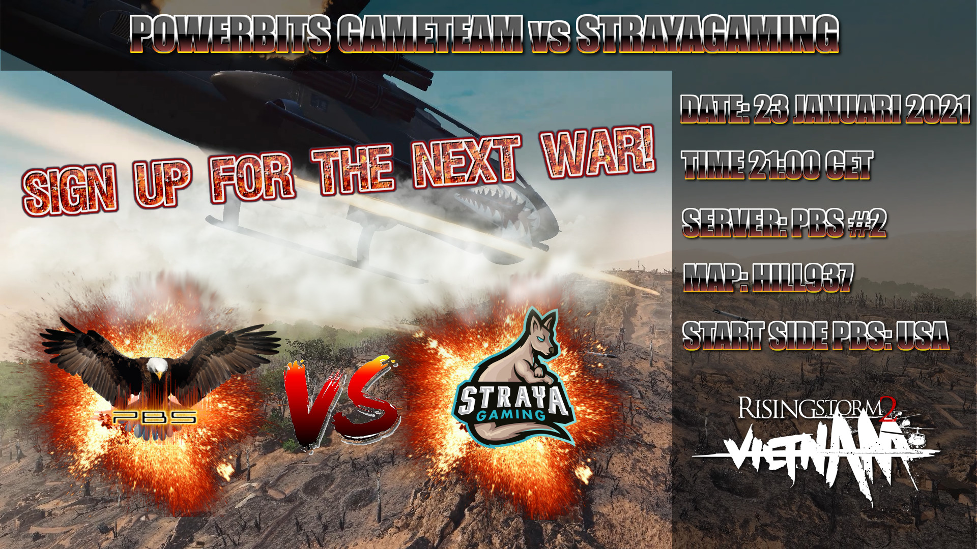 RS2 WAR: PBS vs STRAYA