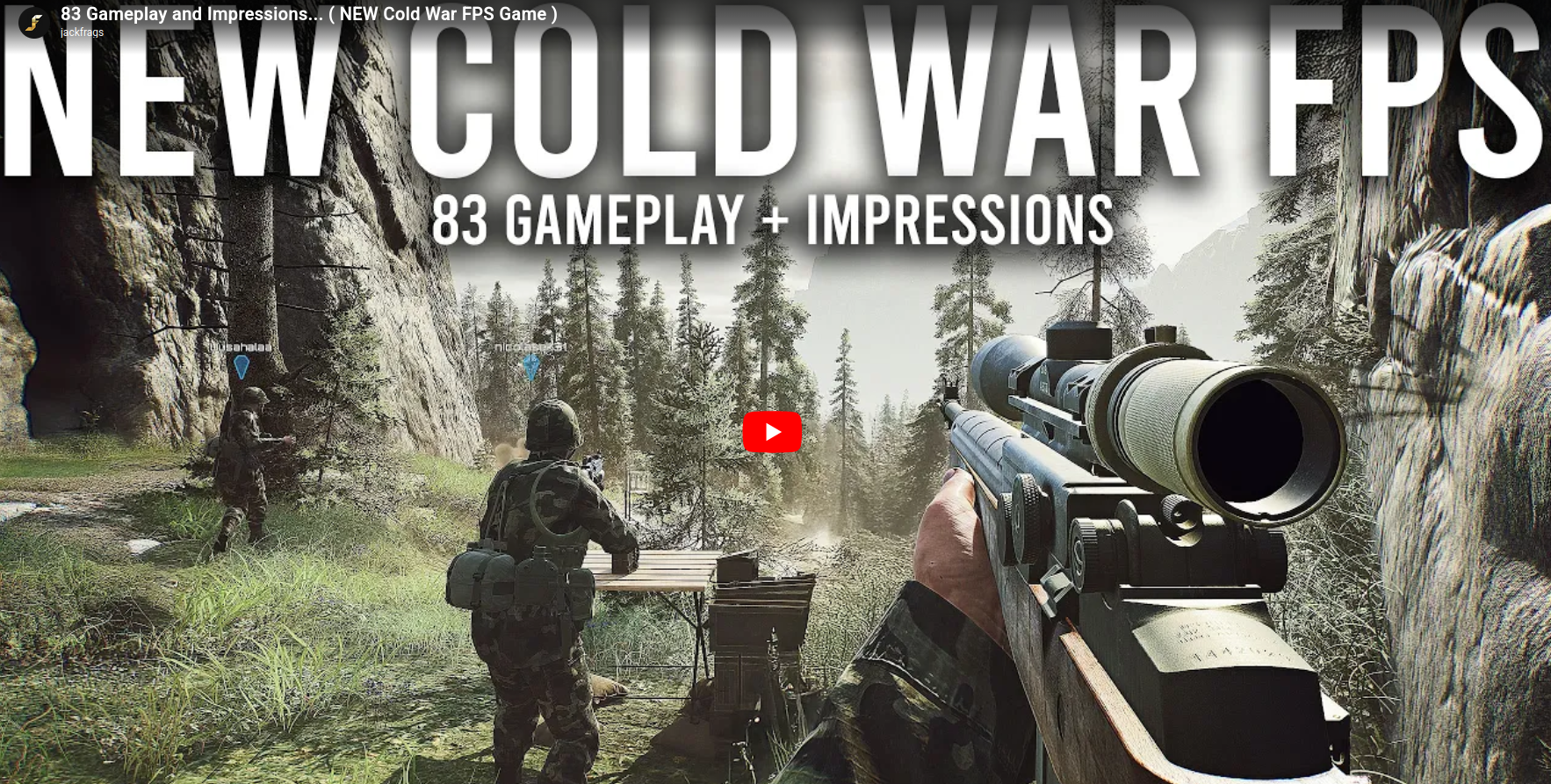 83 Gameplay and Impressions… ( NEW Cold War FPS Game )