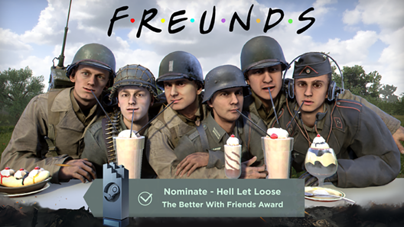 The Steam Awards 2019 – Vote for Hell Let Loose – Better With