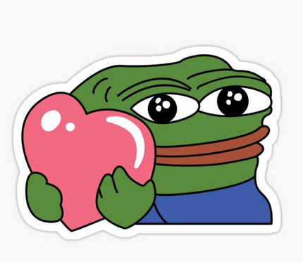 a pepe heart