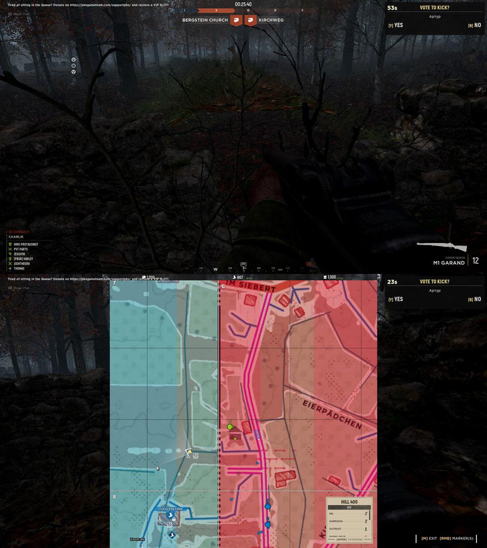 See under the ground glitch Hill 400 map.