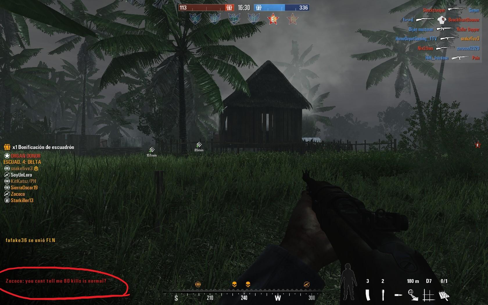 someone saying about the kills