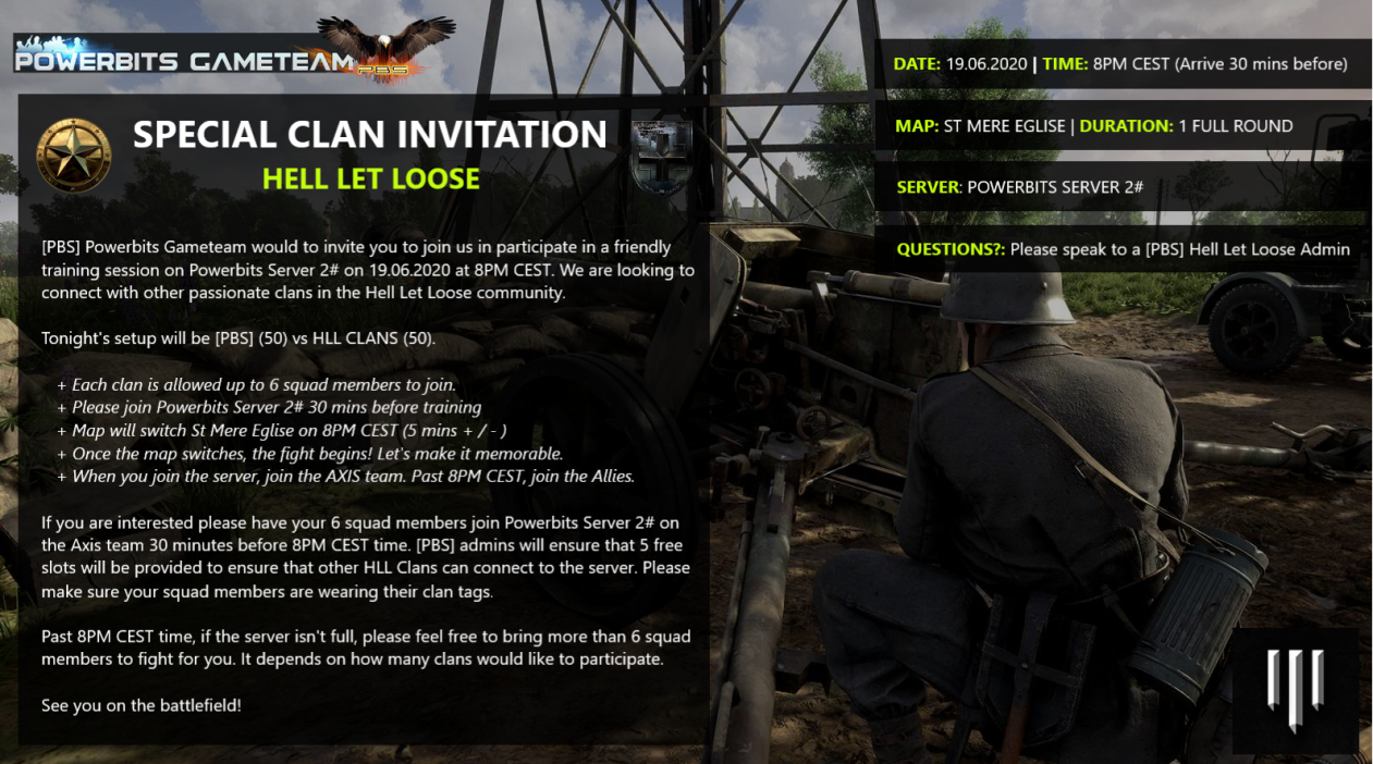 PBS VS OTHER HLL CLANS