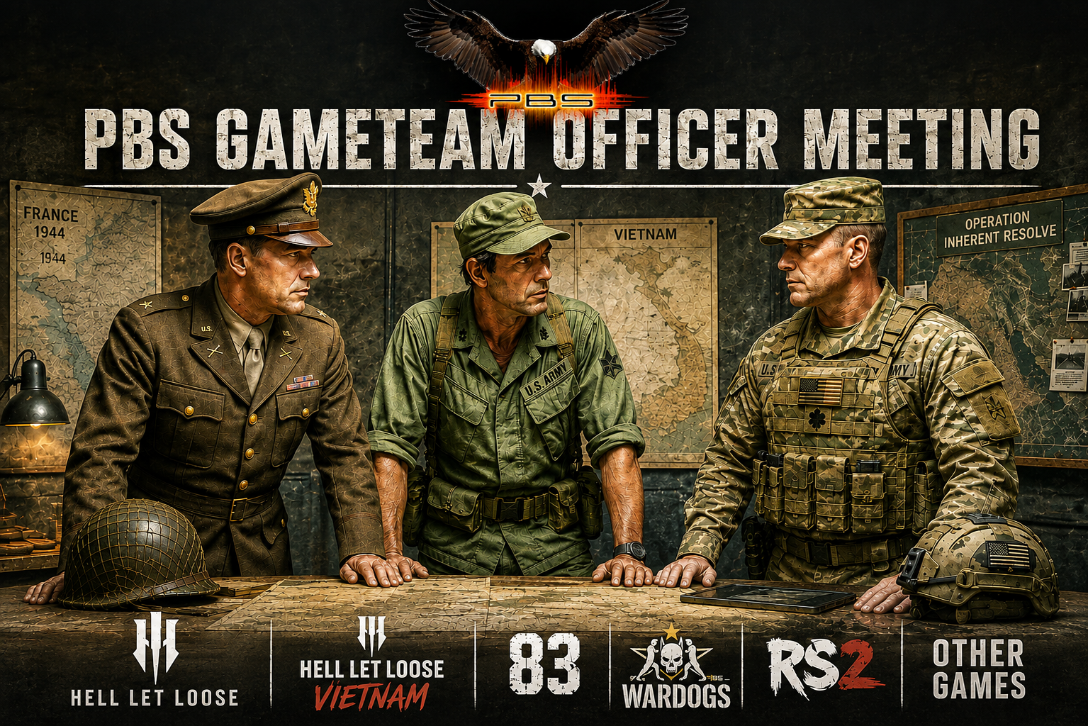 Admins meeting HLL-RS2-83-OTHER GAMES