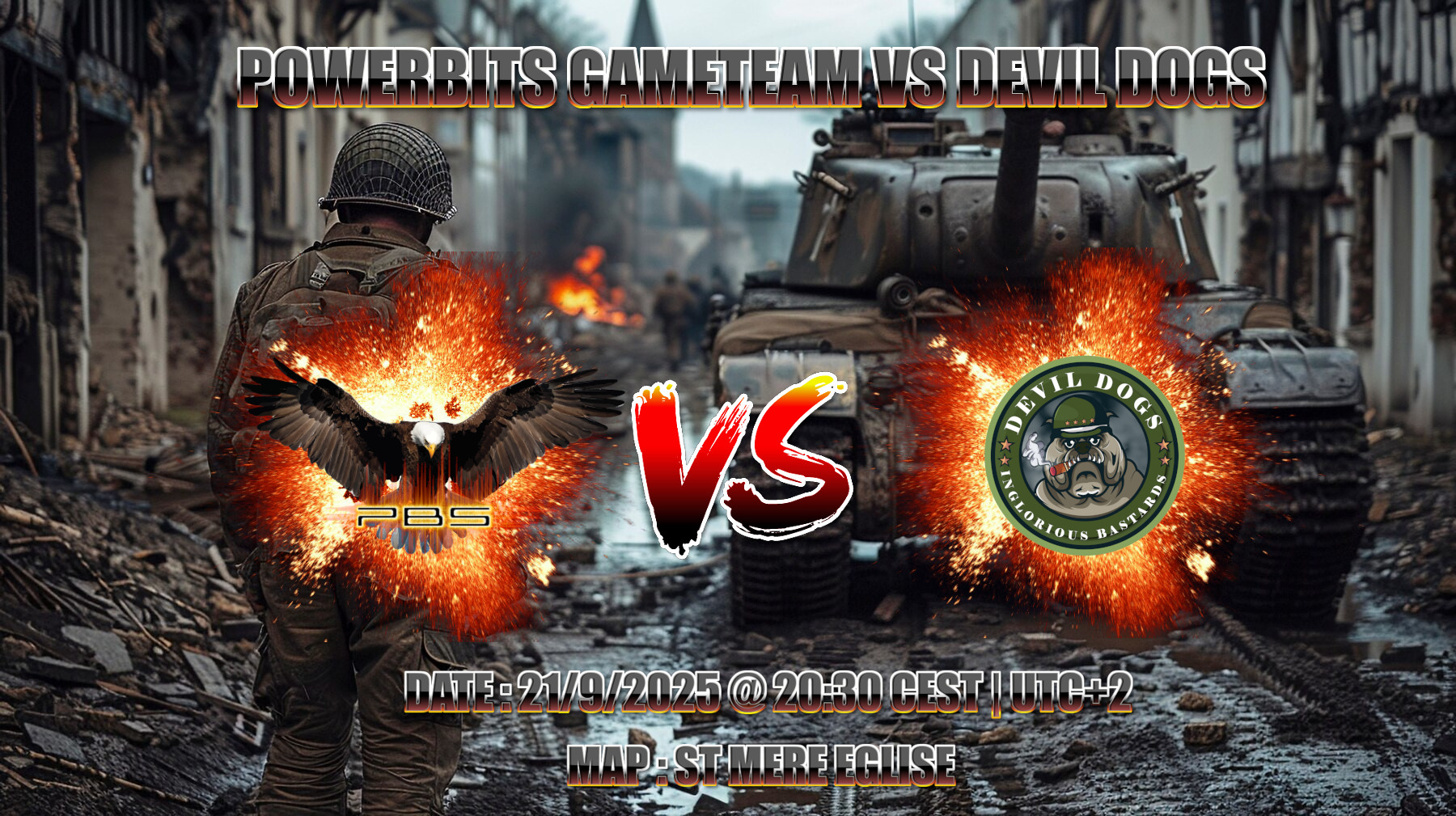 PBS WAR :PBS VS DEVIL DOGS