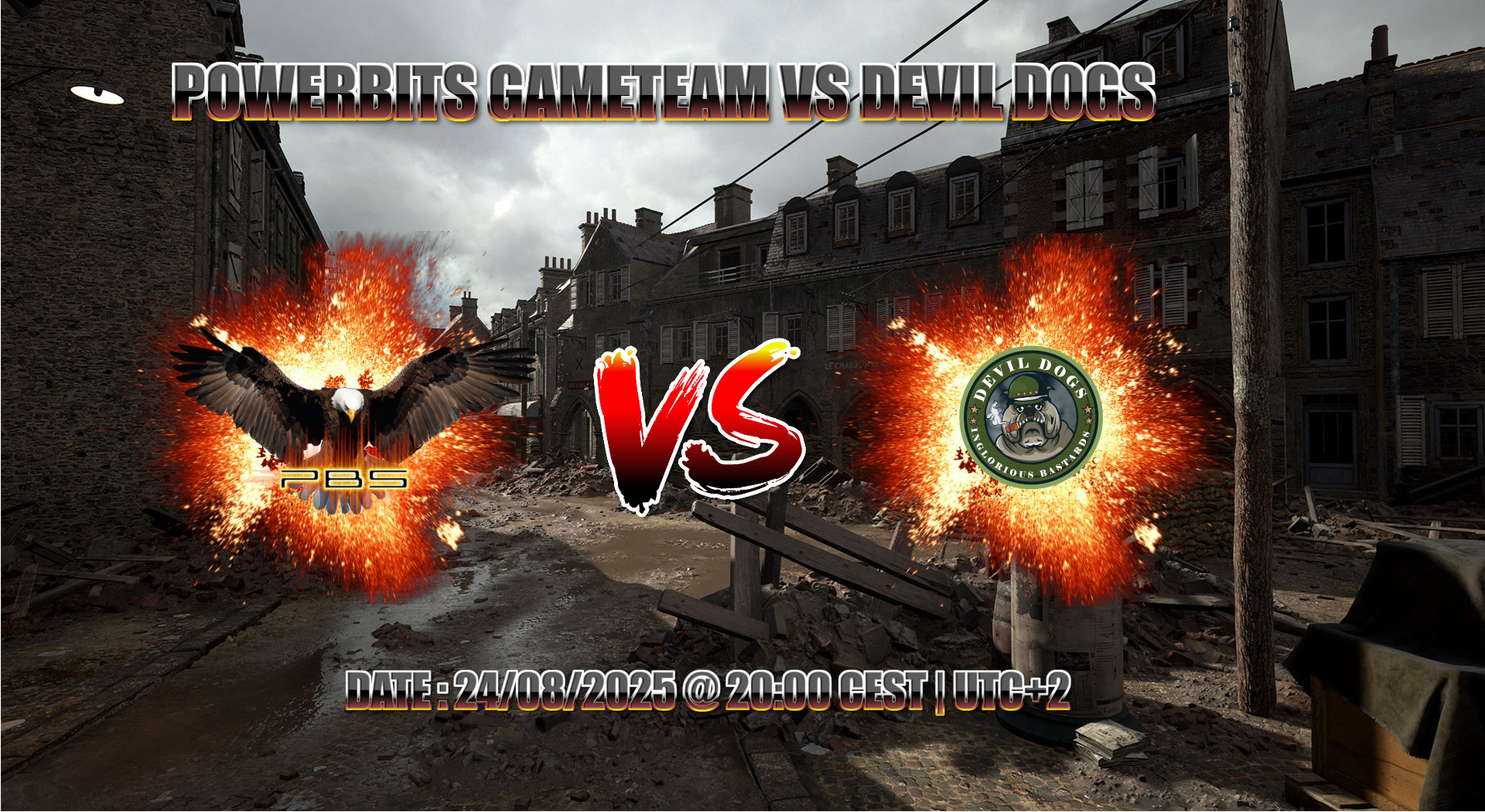 PBS WAR :PBS VS DEVIL DOGS