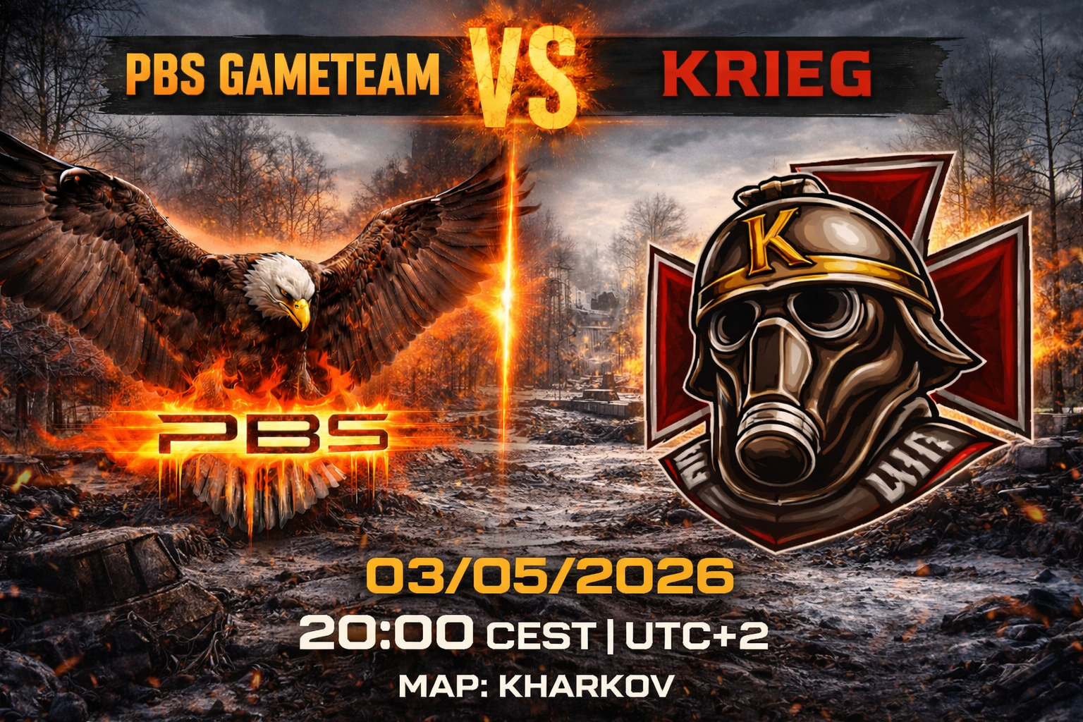 CONGRATS PBS VS KRIEG : 3-2