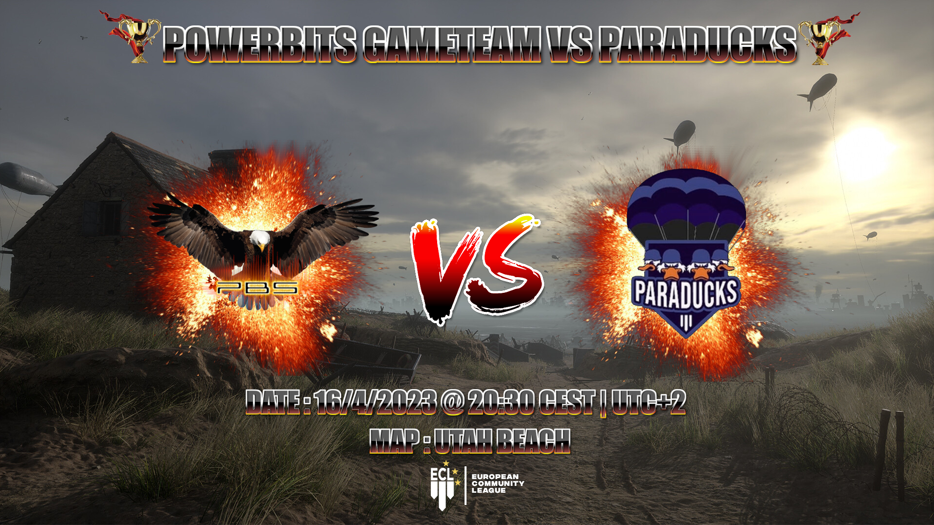 ECL WAR: PBS vs PARADUCKS