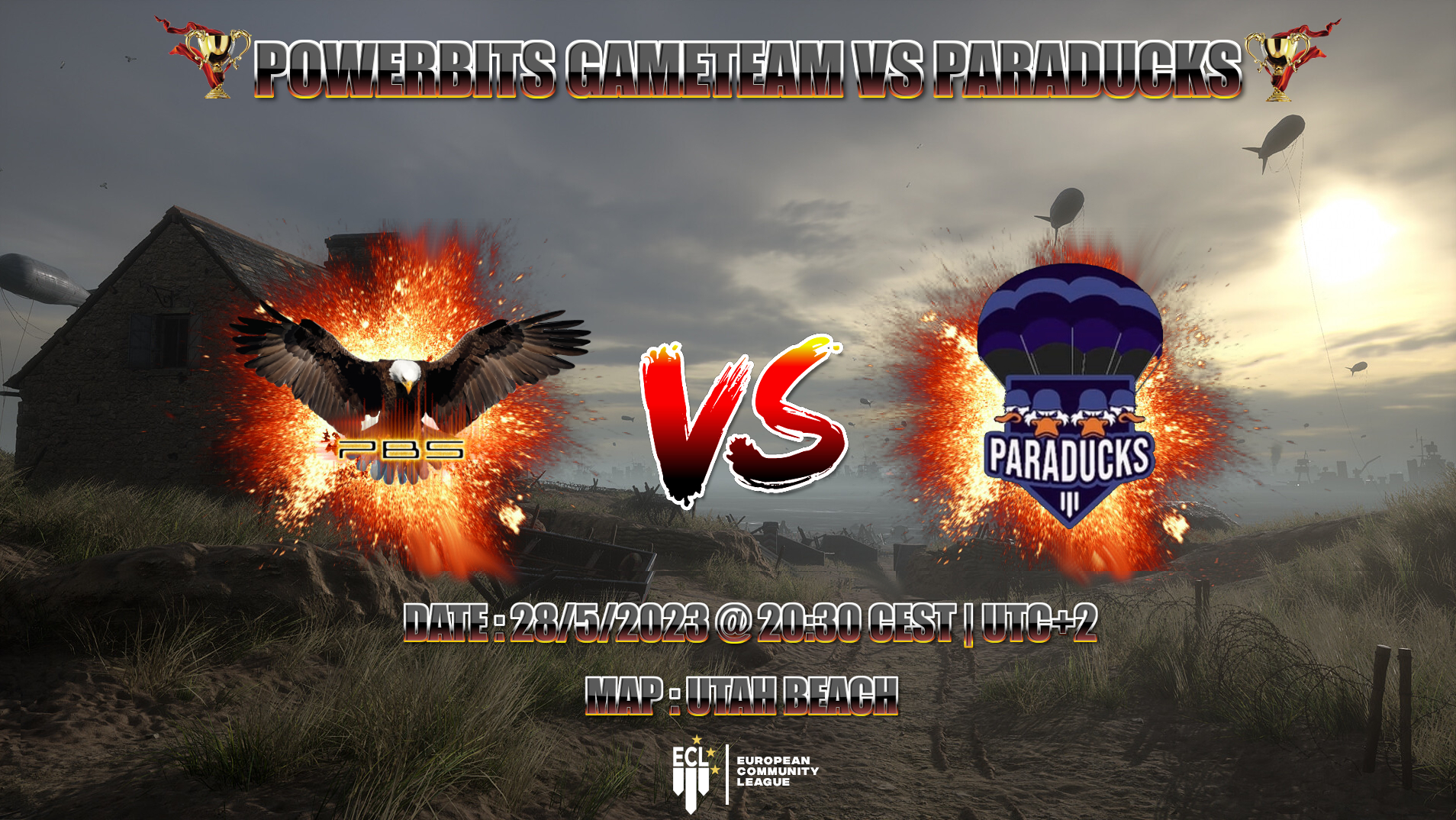 ECL WAR: PBS vs PARADUCKS