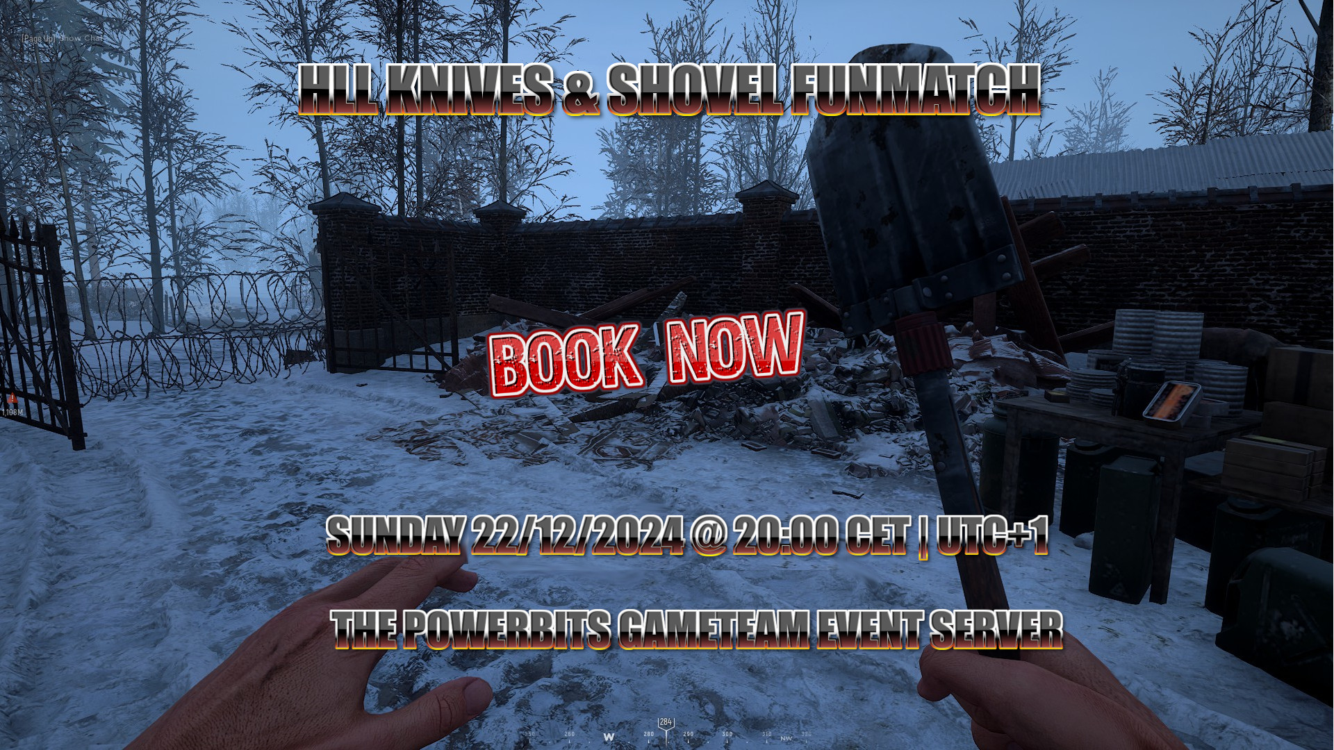 HLL KNIVES & SHOVEL EVENT!!!