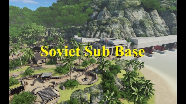 RS2 NEW MAP: Soviet Sub Base